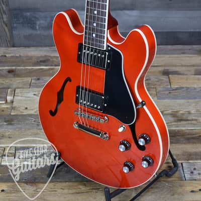 Gibson ES-339 - Cherry with Hard Shell Case image 11