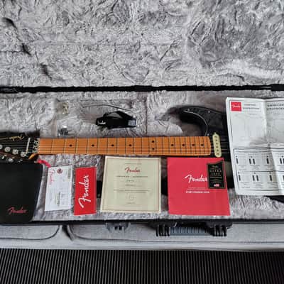 2021 Fender American Ultra Luxe Stratocaster HSS Floyd Rose Silverburst w/OHSC image 24