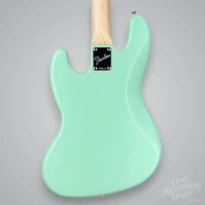 Fender American Performer Jazz Bass with Maple Fretboard 2024 - Satin Surf Green image 6