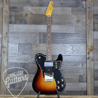 Mint Fender American Vintage II 1977 Telecaster Custom - 3-Color Sunburst with Hardshell Case image 3