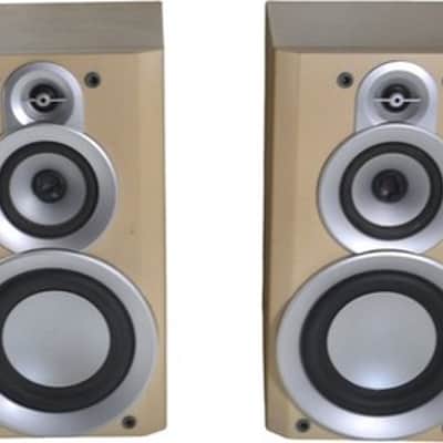 JVC SP-UXP7 Bookshelf Speakers Compact Cherry Wood High-Quality Sound image 2