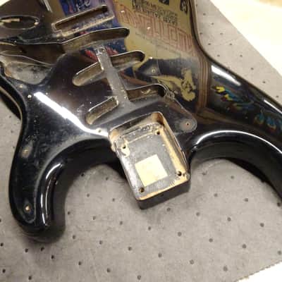 Fender Stratocaster JV Made in Japan 1982 - Black image 7