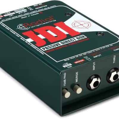Radial JDI Jensen-equipped 1-channel Passive Instrument Direct Box image 3