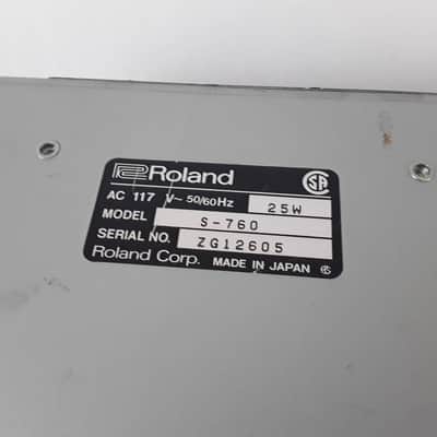 Roland S-760 Digital Sampler, video expansion and screen image 13