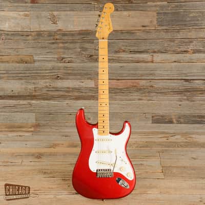 Fender Stratocaster MIM 50's Lacquer Candy Apple Red USED (s965) image 4