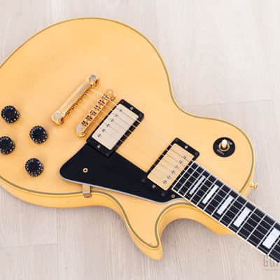 1990 Gibson Les Paul Custom Limited Colours Edition Transparent White 1 of 200 w/ Case image 9
