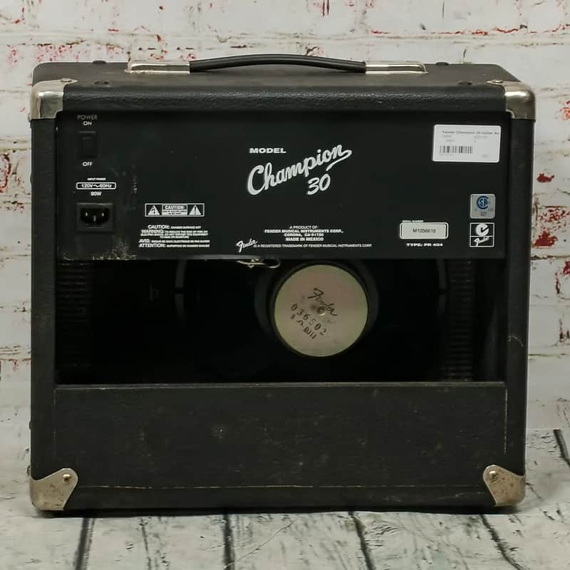 Fender Champion 30 2-Channel 30-Watt 1x10" Guitar Practice Amp 1999 - 2002 image 2