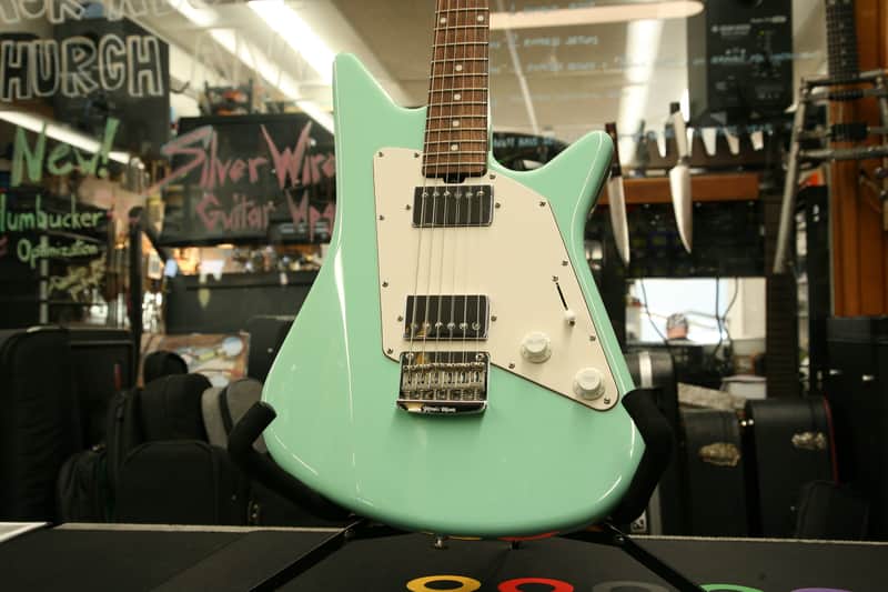 Ernie Ball Music Man Albert Lee HH Hardtail - 2010 - Mint Green - w/ EBMM Case and Case Candy image 1
