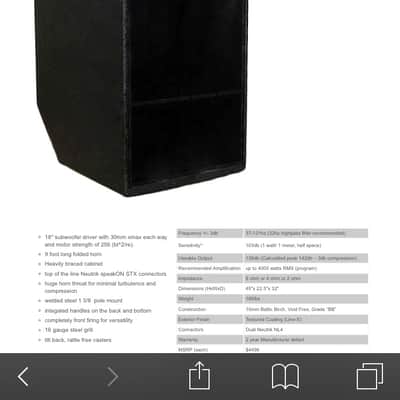 4x JTR Speakers Orbit Shifter Pro Subwoofer 18 Inch 4000w Each late 2015 Black Rhino Liner Sub image 10