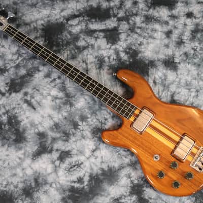Kramer 450B Bass 1977 Aluminum Neck Walnut Left Handed + hard case image 9