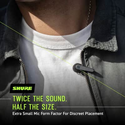 Mint Shure MoveMic Two Kit - Pro Wireless Lavalier Microphones with Camera Receiver for DSLRs, iPhone, Android, Mac & PC, 2 Bluetooth Mini Mics, 24 Hours Charge, IPX4, Portable Clip Lavs (MV-Two-KIT-Z7) image 7