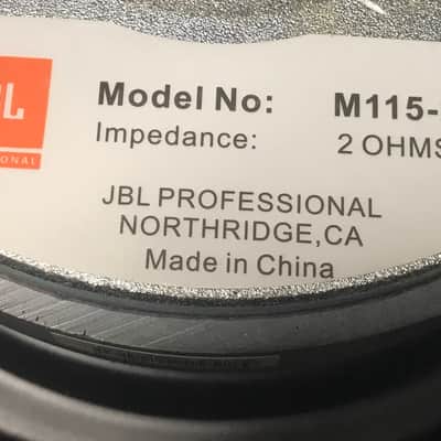 JBL M115-2 image 2
