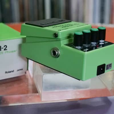 1985 Boss PH-2 Super Phaser (Black/Silver Label) 1984 - 1988 - Green image 5