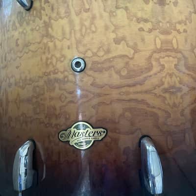 Pearl Masters MCX 2013 - No. 805 Mocha Tamo golden yellow amber with darker brown wavy grain image 6