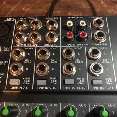 Mackie 1402VLZ4 14-Channel Mic / Line Mixer 2014 - Present - Black image 4
