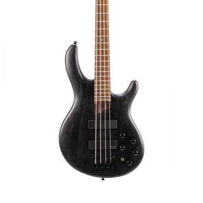 Cort 4 String Bass Guitar, Right, Open Pore Transparent Black, one size (B4ELEMENTOPTB) image 3