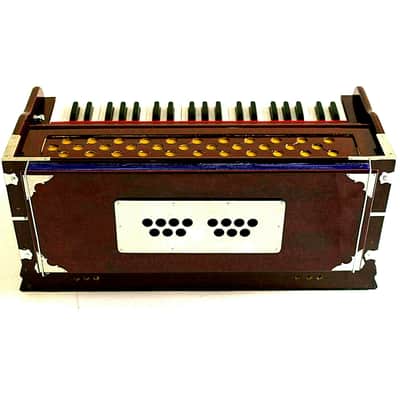 Harmonium 9 Stopper Chudidaar Indian Style Best Bellow 42 Key Two Reed Bass-Male image 3