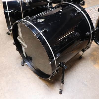 DDrum 7pc Diablo Double Bass Drum Shell Pack Black w/Black Hardware image 9