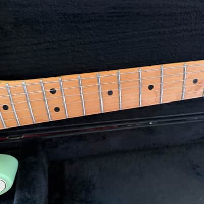 Fender Telecaster special edition guitar matching headstock 2009 - Sea foam green image 4