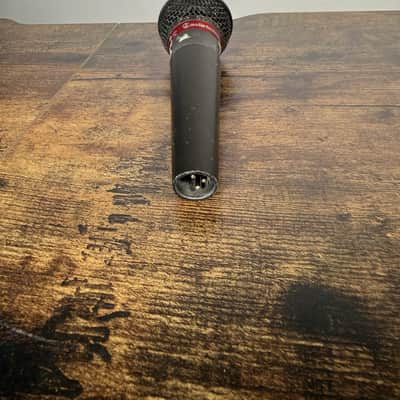 Immagine Audio-Technica ATM41HE Handheld Wired XLR Microphone Black Red - 4