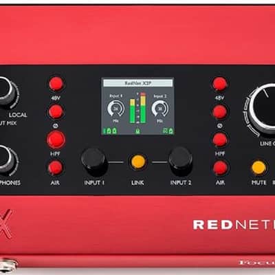 Focusrite RedNet X2P 2x2 Dante Audio Interface image 2