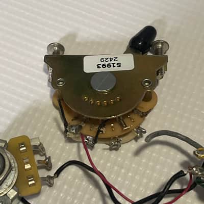 1990's Japan Jackson Professional Dinky Guitar Upgraded Control Electronics Wiring Harness CTS Pots, CRL Switch image 7