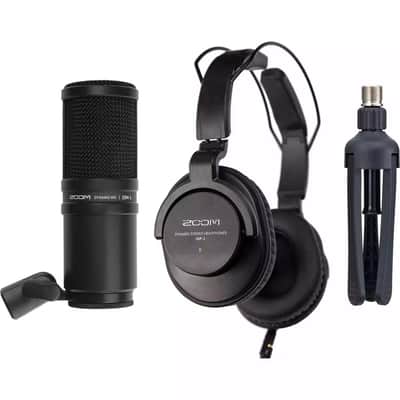 Focusrite Scarlett Solo 4th Gen USB-C Audio Interface + ZDM-1 Podcast Mic Pack image 2