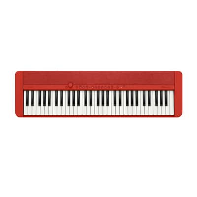 Casio Casiotone 61-Key Touch Response Portable Keyboard, Red (CT-S1RD) image 3