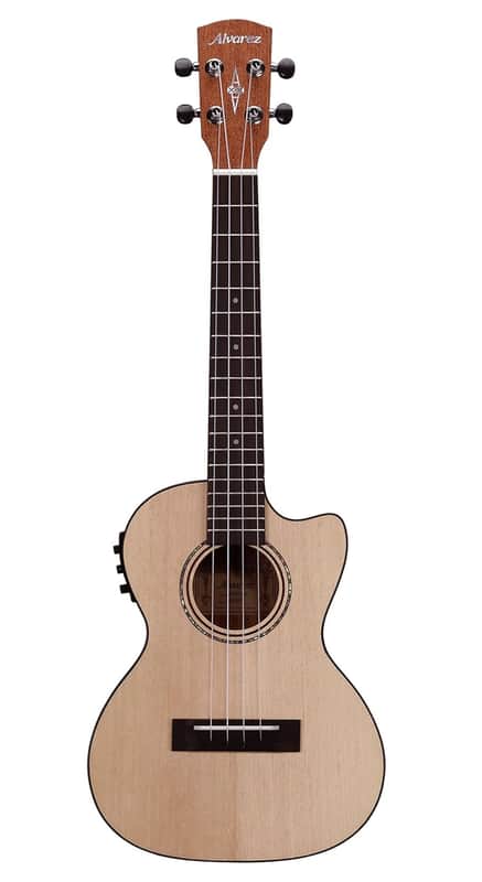 Alvarez RU26TCE Regent Series Ukulele, Natural/Satin image 1