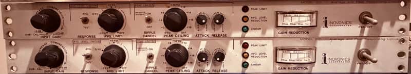 Inovonics Inovonics 201 Compressor / Limiter with Transformer Option 1970s - White image 1