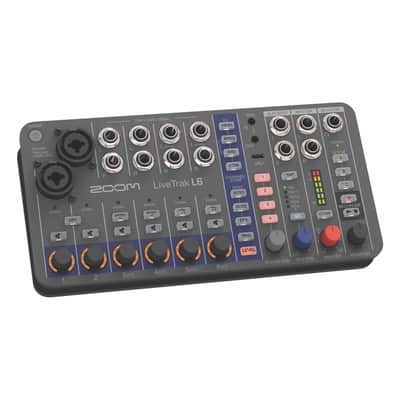 Zoom LiveTrak L6 Mixer & Digital Audio Recorder image 4
