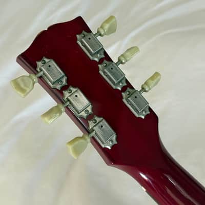 Vintage 1998 Gibson Les Paul Studio DC Double Cut - Heritage Cherry Sunburst - Free Pro Setup image 18
