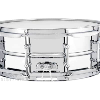 Ludwig LU5514SL Supralite 5.5x14 Steel Snare Drum image 2