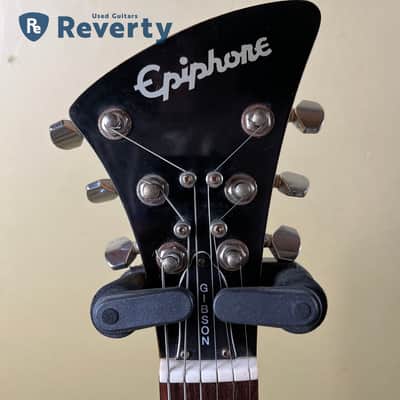 Epiphone Mo' Baby Built-in Amp Travel Electric Guitar Custom Painted Rare image 15