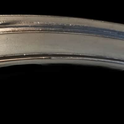 Vintage 1960's Premier 12" Die-cast 6-hole Tom-Tom Chrome Hoop England image 5