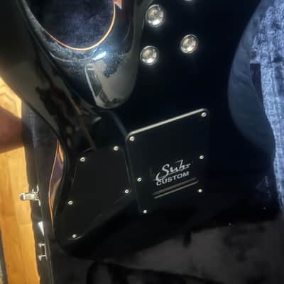 Suhr Modern Plus HSH with Pau Ferro Fretboard Flamed Top Trans Charcoal Burst image 13