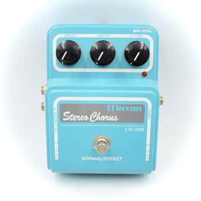 Maxon CS-550 Stereo Chorus Made in Japan Guitar Effect Pedal 108VSC010 image 2
