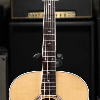 Taylor Legacy 815e Deep Body Jumbo Acoustic/Electric Guitar - Natural with Hardshell Case - Prototype image 6