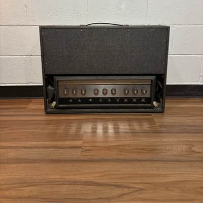 Silvertone Model 1484 Twin Twelve 60-Watt 2x12 Piggyback 1964 - Gray image 5