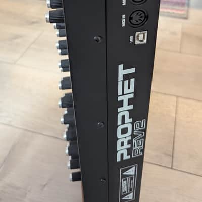 Sequential Prophet Rev2 61-Key 8-Voice Polyphonic Synthesizer 2018 - Present - Black with Wood Sides image 3