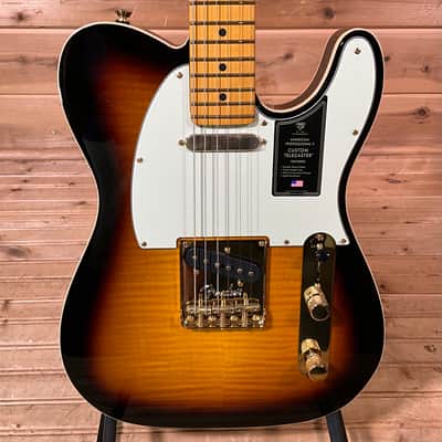 Fender 75th Anniversary American Professional Custom Telecaster Electric Guitar - 2-Color Sunburst imagen 1