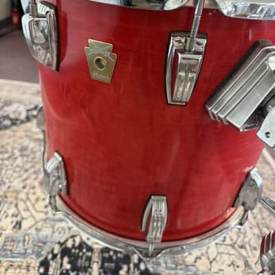 Ludwig Classic Maple 13x14" Floor Tom - Red image 4
