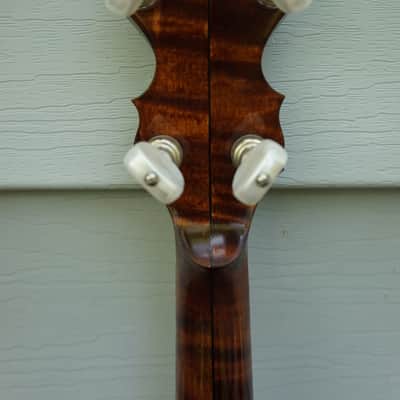 Wildwood Heirloom Open Back Banjo Tubaphone Tone ring Flamed Maple neck Engraved Inlays Old Time image 14