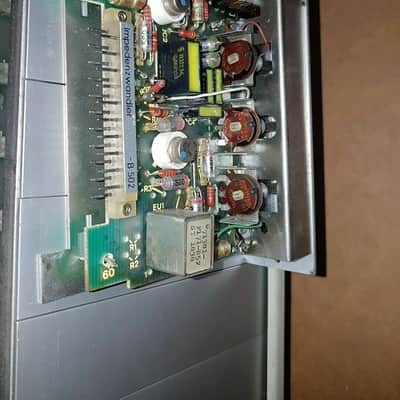 SIEMENS IMPEDANZWANDLER B 502 & SUMMENVERSTÄRKER B 477 made in GERMANY image 6