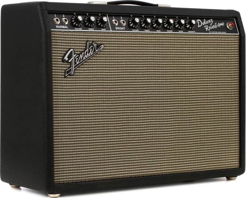 Fender '64 Custom Deluxe Reverb 1 x 12-inch 20-watt Tube Combo Amp image 1