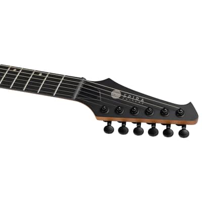 Spira S-400 MBL Electric Guitar, Satin Blue image 9