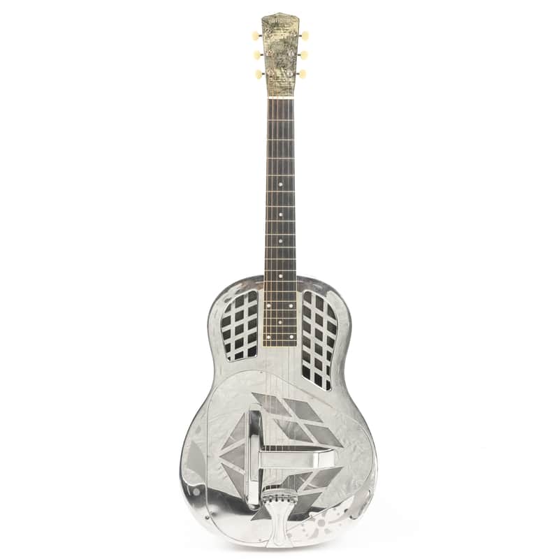 1937 National Dobro Tri-Cone Expolding Palm Tree Owned by Jason Newsted image 1