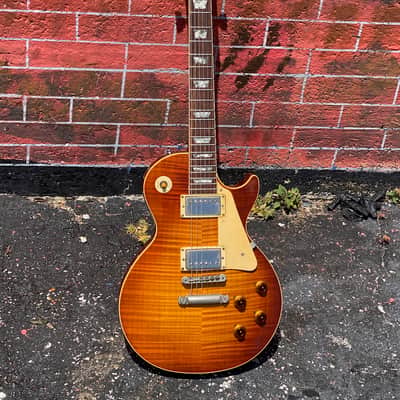 Gibson Les Paul Std. '59 Reissue 1985 - early issue w/an Ink'd on serial # in a stunning Honey'burst ! image 2