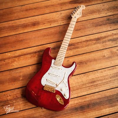 Fender Japan Richie Kotzen Stratocaster STR-RK Transparent Red Burst 2011 image 3