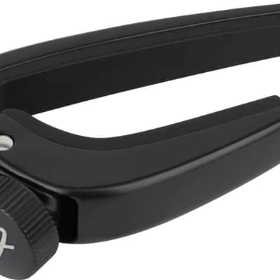 Genuine Fender Player Electric AND Acoustic Guitar Capo, Black